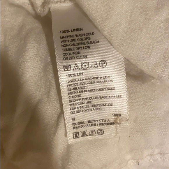 Tommy Bahama sunset chambray linen shirt - Picture 4 of 9